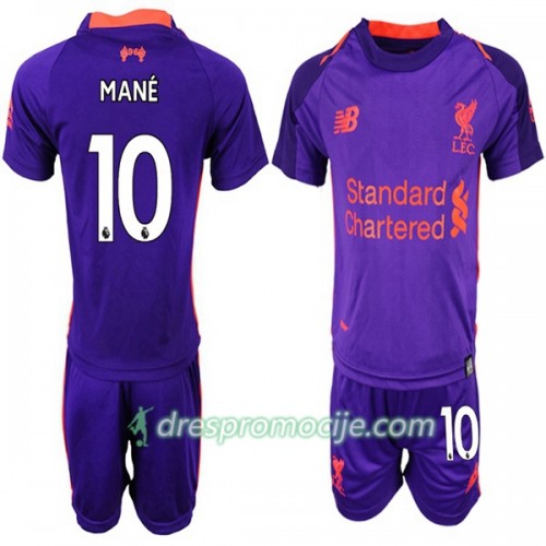 Liverpool Dres Mane 10 Dječji Gostujući 2018/19 Kratkih Rukava Liverpool Dres Mane 10 Dječji Gostujući 2018/19 Kratkih Rukava